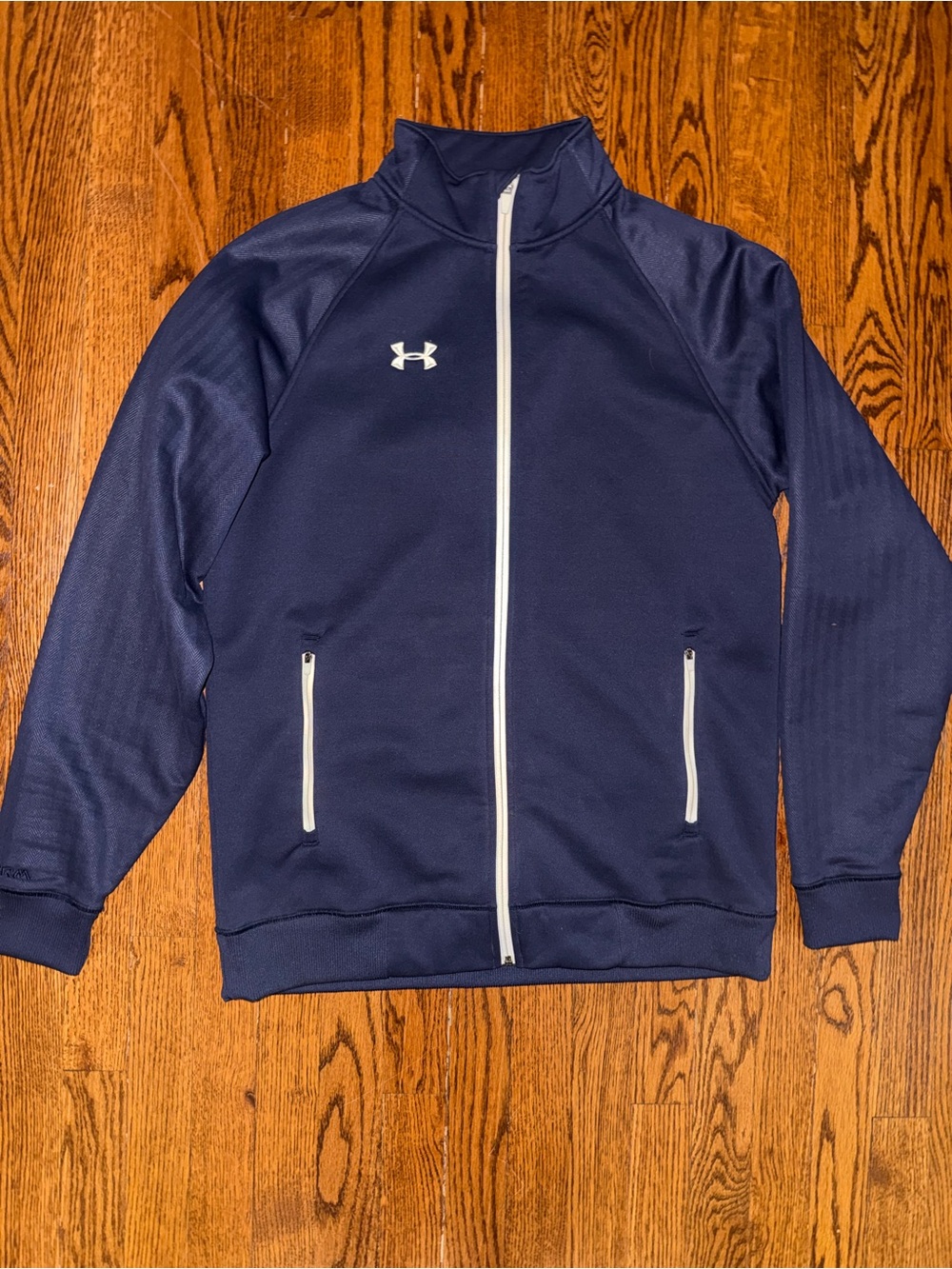 Under Armour Navy Blue Full-Zip Performance Jacket
